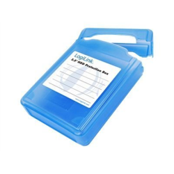 3,5" HDD protection box for 1 HDD, blue Logilink | UA0133