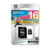 Silicon Power 32 GB, MicroSDHC, Flash memory class 4, SD adapter