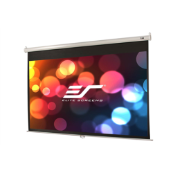 Elite Screens Manual Series M84NWH Diagonal 84 ", 16:9, Viewable screen width (W) 185 cm, White