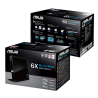 Asus | SBW-06D2X-U | Interface USB 2.0 | DVD±RW | CD read speed 24 x | CD write speed 24 x | Black