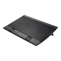 Deepcool Laptop cooler Wind Pal FS , slim, portabel , highe performance, two 140mm fans, 2 xUSB Hub, up tp 17"   922g g 382x262x46mm mm | DP-N222-WPALFS