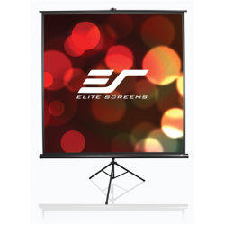 Elite Screens Tripod Series T100UWV1 Diagonal 100 ", 4:3, Viewable screen width (W) 203 cm, Black