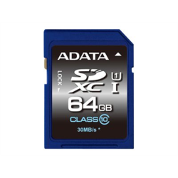ADATA | Premier | 64 GB | SDHC | Flash memory class 10 | No | ASDX64GUICL10-R