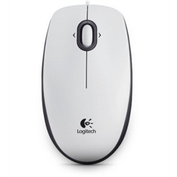 Logitech | Portable Optical Mouse | B100 | White | 910-003360