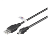 Logilink | USB MINI-B 5-pin 180 Cert 1.8m | USB-A to mini-USB Mini-USB B | USB A
