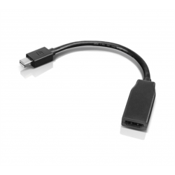 Lenovo Black | Mini DisplayPort | HDMI | mini-DisplayPort to HDMI | 0.2 m | 0B47089