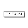 Brother | TZe-FX261 Flexible ID Laminated Tape | Black on White | TZe | 8 m | 3.6 cm