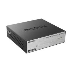 D-Link Switch DES-1005D Unmanaged, Desktop, 10/100 Mbps (RJ-45) ports quantity 5, Power supply type Single | DES-1005D/O2