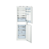 Bosch Refrigerator KIN85AF30 Built-in, Combi, Height 177.2 cm, A++, No Frost system, Fridge net capacity 154 L, Freezer net capacity 92 L, 39 dB, White
