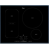 Whirlpool ACM 848/BA Induction, Number of burners/cooking zones 4, Black, Timer