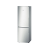 Bosch Refrigerator KGV36VI32 Free standing, Combi, Height 186 cm, A++, Fridge net capacity 213 L, Freezer net capacity 74 L, 39 dB, Stainless steel