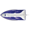 Iron Bosch TDA2320 Purple/White, 2000 W, With cord, Continuous steam 20 g/min, Steam boost performance 60 g/min, Anti-drip function, Anti-scale system, Vertical steam function, Water tank capacity 220 ml