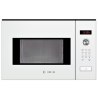 Bosch Microwave oven HMT84M624 Rotary, Sensor, 900 W, White, Built-in, Defrost function