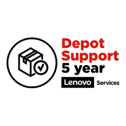 Lenovo | 5Y Depot (Upgrade from 3Y Depot) | Warranty | 5 year(s) | Yes | Carry-in | 5WS0E97207