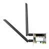 D-LINKDWA-582, Wireless 802.11n Dual Band PCIe desktop adapter, PCIe x1, fit standard PCIe x1/x4/x8/x16 slots, Up to 300 Mbps data transfer rate, 2.4/5GHz switchable, Backward Compatible with 802.11a/b/g, 64/128-bit WEP, Wi-Fi Protected Access (WPA & WPA2) Data Encription/Security, Wi-Fi Protected Setup - PIN & PBC D-Link