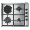 Candy CLG 631 SPX Gas/Electric 3+1, Number of burners/cooking zones 4, Stainless steel,