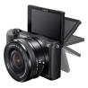 Sony ILCE5100LB.CEC Body + 16-50mm lens Mirrorless Camera Kit, 24.3 MP, ISO 25600, Display diagonal 7.62 ", Video recording, Wi-Fi, TTL, Magnification 0.215 x, CMOS, Black, Image sensor size (W x H) 23.5 x 15.6 ", Image stabilization supported on lens