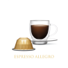 Belmoca Allegro Coffee Capsules, 10 capsules, Coffee strength 4/12, 55 g