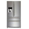 Haier Refrigerator HB22FWRSSAA Free standing, Side by Side, Height 178 cm, A+, No Frost system, Fridge net capacity 387 L, Freezer net capacity 135 L, Display, 45 dB, Stainless steel