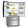 Haier Refrigerator HB22FWRSSAA Free standing, Side by Side, Height 178 cm, A+, No Frost system, Fridge net capacity 387 L, Freezer net capacity 135 L, Display, 45 dB, Stainless steel