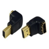 HDMI Adapter small size, AM to AF in 90 degree | Logilink