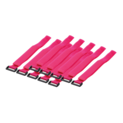 Wire Strap 500*20 mm, 10pcs, pink | Logilink | KAB0016