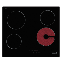 CATA Hob TN 604/A Vitroceramic, Number of burners/cooking zones 4, Black, Display, | 08040010