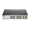 D-Link Switch DES-1018MP Unmanaged, Desktop, 10/100 Mbps (RJ-45) ports quantity 16, Combo ports quantity 2, PoE ports quantity 16 PoE ports, Power supply type Single
