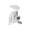 Meat mincer Camry | CR 4802 | White | 600-1500 W | Number of speeds 1 | Middle size sieve, mince sieve, poppy sieve, plunger, sausage filler, vegatable attachment.