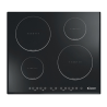 Candy CIE 4630 B3 Vitroceramic, Number of burners/cooking zones 4, Black, Timer