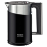 SIEMENS TW86103P With electronic control, Stainless steel, Black, 2400 W, 360° rotational base, 1.5 L