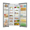 Haier Refrigerator HRF-800DGS8 Free standing, Side by Side, Height 190 cm, A+++, No Frost system, Fridge net capacity 435 L, Freezer net capacity 335 L, Display, 38 dB, Stainless steel