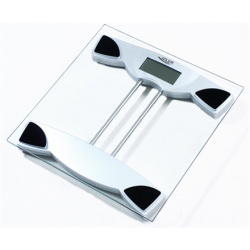 Scales Adler Maximum weight (capacity) 150 kg, Accuracy 100 g, 1 user(s), Glass | AD 8124