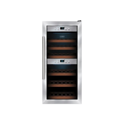 Caso | Wine cooler | WineComfort 24 | Energy efficiency class G | Free standing | Bottles capacity 24 | Cooling type Compressor technology | Stainless steel/Black | 00645