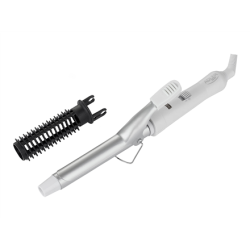 Hair Curling Iron Adler | AD 2105 | Warranty 24 month(s) | Ceramic heating system | Barrel diameter 19 mm | Number of heating levels 1 | 25 W | White