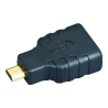 Gembird Black | HDMI | micro HDMI | HDMI to Micro-HDMI adapter