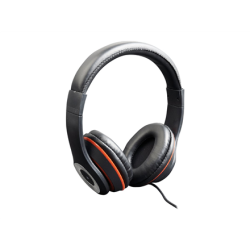 Gembird | Stereo headset, "Los Angeles" + microphone, passive noise canceling | Black | MHS-LAX-B