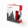 Gembird | Stereo headset, "Los Angeles" + microphone, passive noise canceling | Black