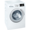 SIEMENS Washing machine WS12T440BY Front loading, Washing capacity 6.5 kg, 1200 RPM, Direct drive, A+++, Depth 44.6 cm, Width 59.8 cm, White, LED, Display,