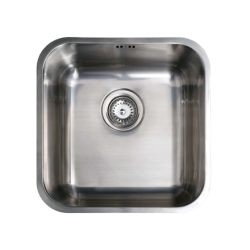 CATA Sink CB 40-40 Undermount, Square, Number of bowls 1, Stainless steel, Stainless steel | 02624001
