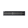 Dell Networking Switch X1026 Managed L2+, Desktop, 1 Gbps (RJ-45) ports quantity 26, SFP ports quantity 2, Power supply type Single
