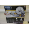 SALE OUT. Camry CR 7307 Velocity fan, Size 45cm, 3 speed settings, Metal blade, Angle adjustment, Height adjustment, Stable base, Power 170 W -  Camry CR 7307 Velocity fan, DAMAGED PACKAGING, 120 W, Diameter 45 cm, Number of speeds 3, Black/Stainless steel