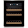 Caso | Wine cooler | WineSafe 12 | Energy efficiency class G | Free Standing | Bottles capacity Up to 12 bottles | Cooling type Compressor technology | Black