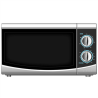 Haier Microwave oven HGN-2070M 20 L, Mechanical, 700 W, White, Free standing, Defrost function