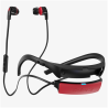 Skullcandy Smokin’ Buds 2 Wireless In-ear/Head-band, Bluetooth, Microphone, Black/Red, Wireless