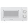 DAEWOO Microwave oven KOR-5A17W  Mechanical, 500 W, White, Free standing, Defrost function