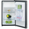 DAEWOO Refrigerator FN-15B2B Free standing, Table top, Height 88 cm, A+, Fridge net capacity 100 L, Freezer net capacity 15 L, 43 dB, Black glass