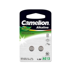 Camelion AG13/LR44/357, Alkaline Buttoncell, 2 pc(s) | 12050213