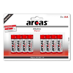 Arcas | AA/LR6 | Alkaline | 8 pc(s) | 11744806