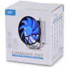 Deepcool | "Gammaxx 200T" universal cooler, 2 heatpipes, 120mm PWM fan,  Intel Socket LGA115X / 775, 95 W TDP and AMD Socket FMxx/AMxx, 100W TDP | Aluminium, Black, Bl | Cooler